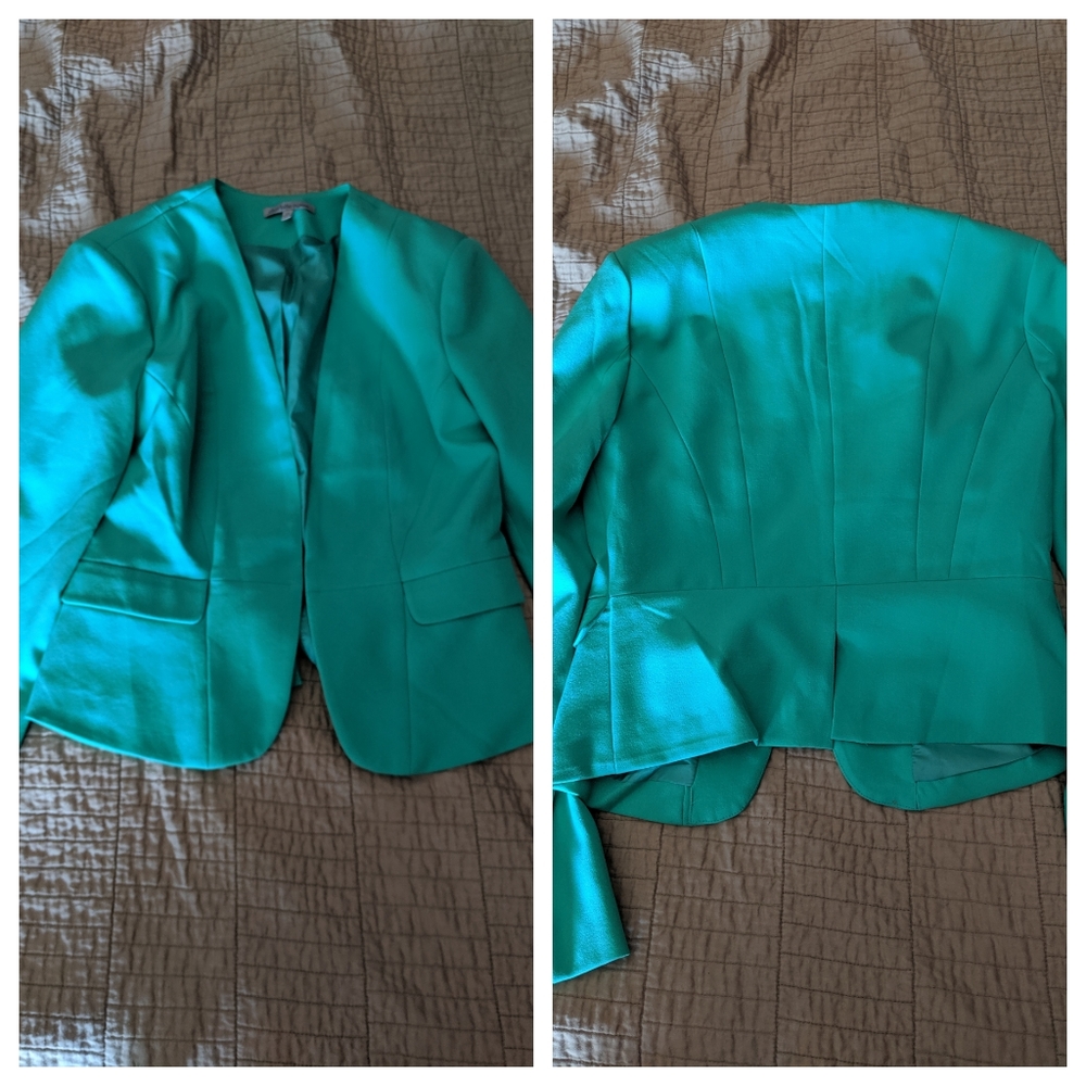 Teal blazer